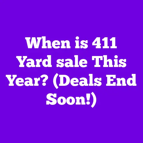 When is 411 Yard sale This Year? (Deals End Soon!)