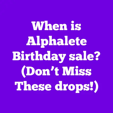 When is Alphalete Birthday sale? (Don’t Miss These drops!)