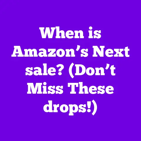 When is Amazon’s Next sale? (Don’t Miss These drops!)