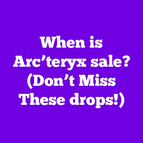 When is Arc’teryx sale? (Don’t Miss These drops!)