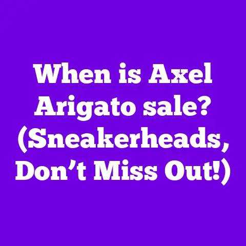When is Axel Arigato sale? (Sneakerheads, Don’t Miss Out!)