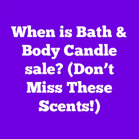 When is Bath & Body Candle sale? (Don’t Miss These Scents!)