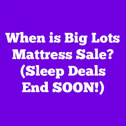 When is Big Lots Mattress Sale? (Sleep Deals End SOON!)