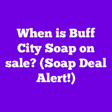 When is Buff City Soap on sale? (Soap Deal Alert!)