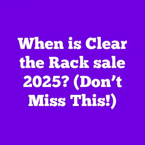 When is Clear the Rack sale 2025? (Don’t Miss This!)