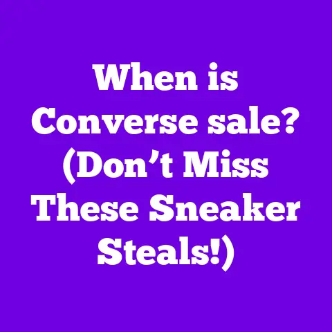 When is Converse sale? (Don’t Miss These Sneaker Steals!)