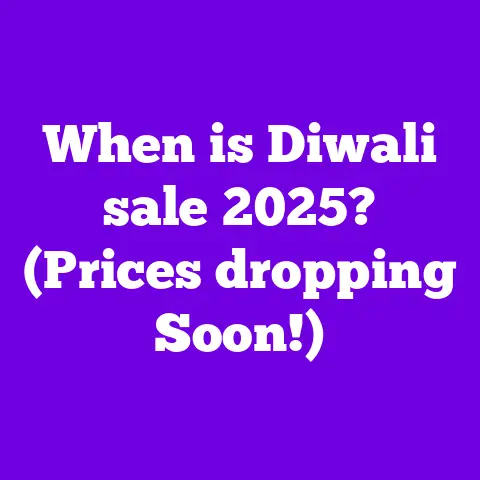 When is Diwali sale 2025? (Prices dropping Soon!)