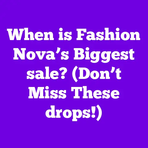 When is Fashion Nova’s Biggest sale? (Don’t Miss These drops!)