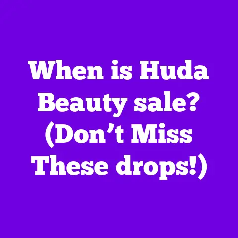 When is Huda Beauty sale? (Don’t Miss These drops!)