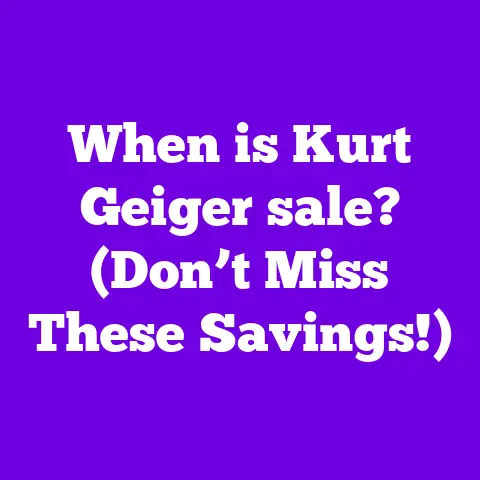 When is Kurt Geiger sale? (Don’t Miss These Savings!)