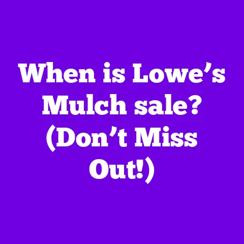 When is Lowe’s Mulch sale? (Don’t Miss Out!)