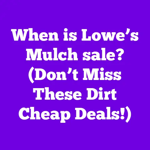 When is Lowe’s Mulch sale? (Don’t Miss These Dirt Cheap Deals!)