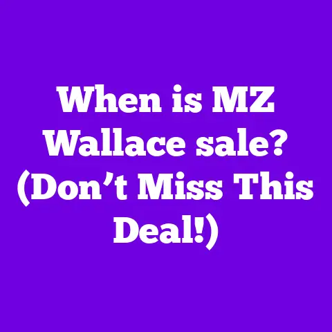When is MZ Wallace sale? (Don’t Miss This Deal!)