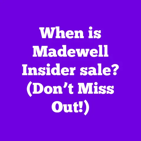When is Madewell Insider sale? (Don’t Miss Out!)