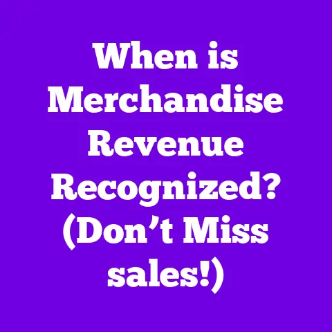 When is Merchandise Revenue Recognized? (Don’t Miss sales!)