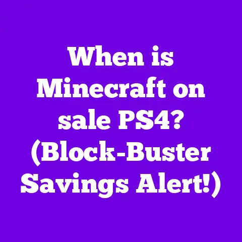 When is Minecraft on sale PS4? (Block-Buster Savings Alert!)