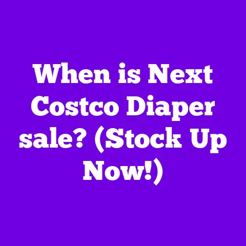 When is Next Costco Diaper sale? (Stock Up Now!)