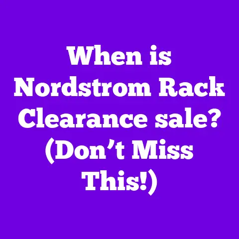When is Nordstrom Rack Clearance sale? (Don’t Miss This!)