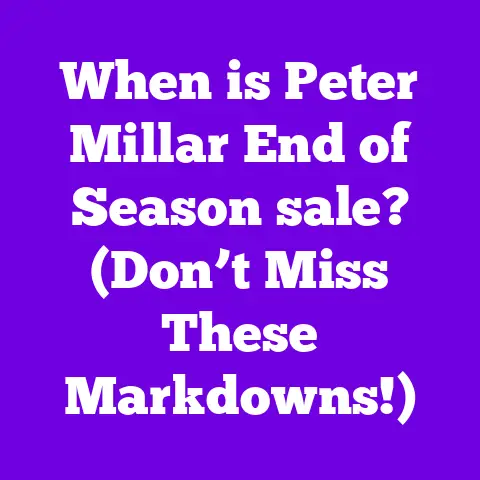 When is Peter Millar End of Season sale? (Don’t Miss These Markdowns!)