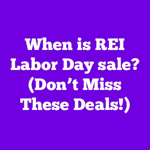 When is REI Labor Day sale? (Don’t Miss These Deals!)