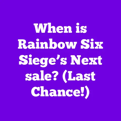 When is Rainbow Six Siege’s Next sale? (Last Chance!)