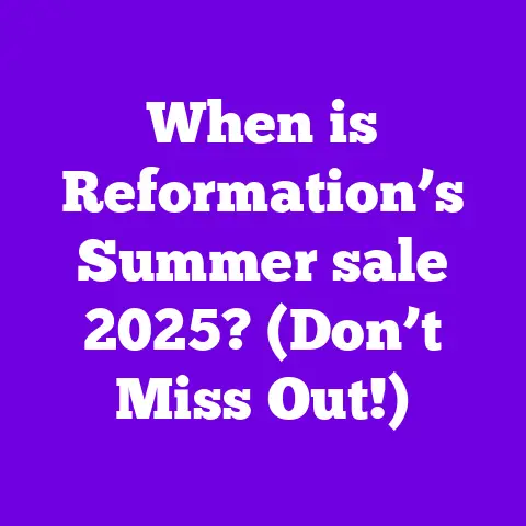 When is Reformation’s Summer sale 2025? (Don’t Miss Out!)