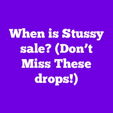 When is Stussy sale? (Don’t Miss These drops!)
