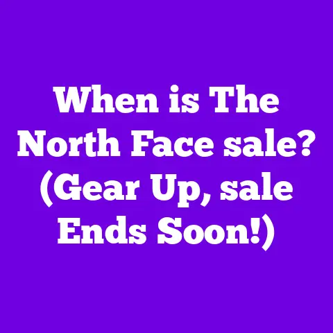 When is The North Face sale? (Gear Up, sale Ends Soon!)