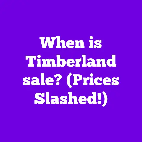 When is Timberland sale? (Prices Slashed!)