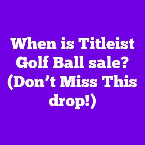 When is Titleist Golf Ball sale? (Don’t Miss This drop!)