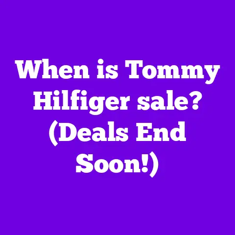 When is Tommy Hilfiger sale? (Deals End Soon!)