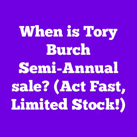 When is Tory Burch Semi-Annual sale? (Act Fast, Limited Stock!)