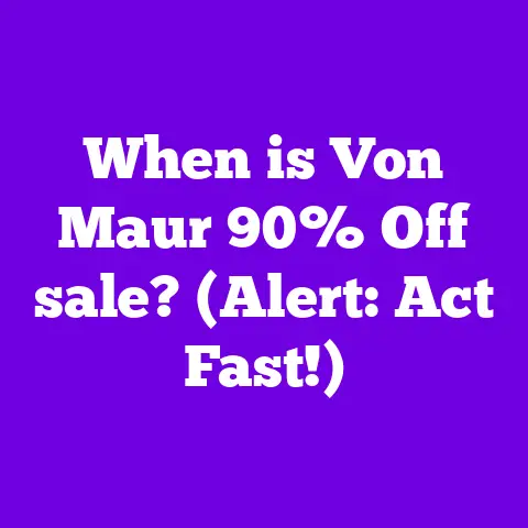 When is Von Maur 90% Off sale? (Alert: Act Fast!)