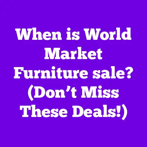 When is World Market Furniture sale? (Don’t Miss These Deals!)