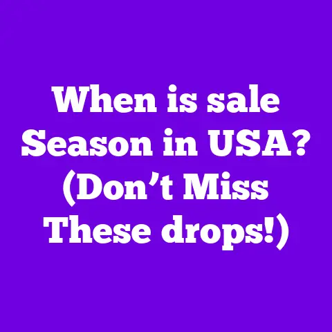 When is sale Season in USA? (Don’t Miss These drops!)
