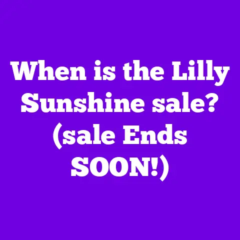 When is the Lilly Sunshine sale? (sale Ends SOON!)