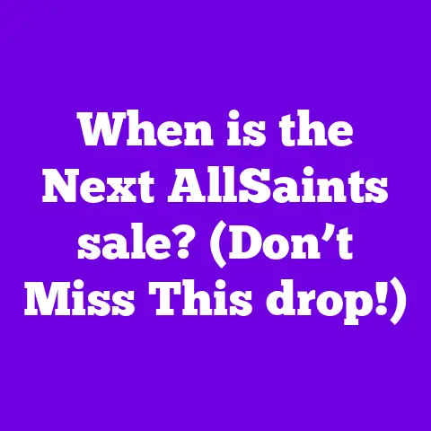 When is the Next AllSaints sale? (Don’t Miss This drop!)