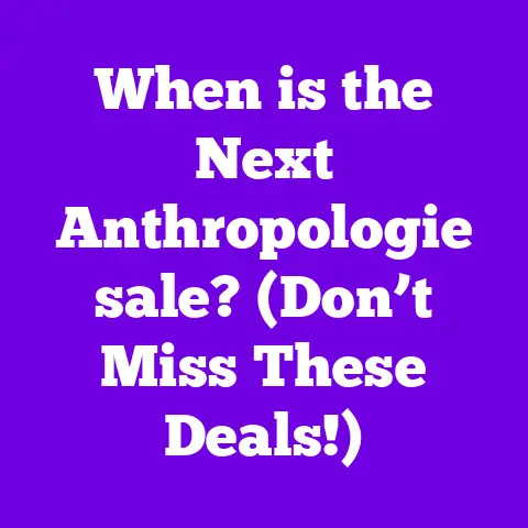 When is the Next Anthropologie sale? (Don’t Miss These Deals!)
