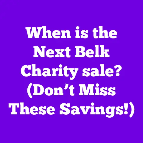 When is the Next Belk Charity sale? (Don’t Miss These Savings!)