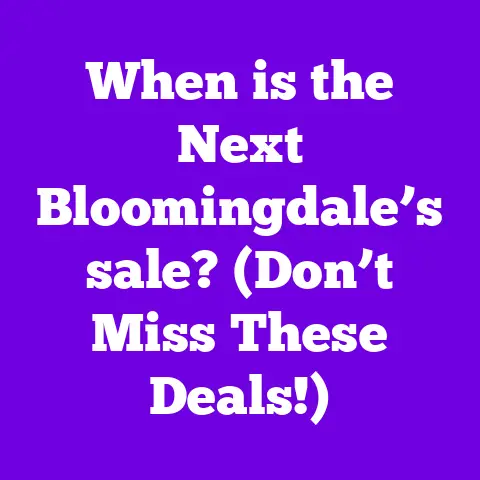 When is the Next Bloomingdale’s sale? (Don’t Miss These Deals!)