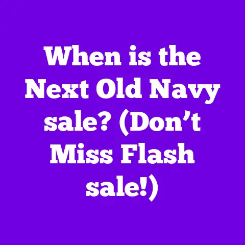 When is the Next Old Navy sale? (Don’t Miss Flash sale!)