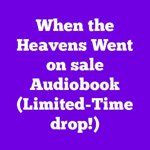 When the Heavens Went on sale Audiobook (Limited-Time drop!)