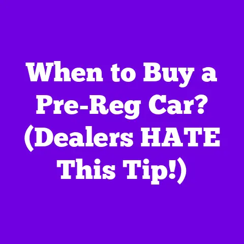 When to Buy a Pre-Reg Car? (Dealers HATE This Tip!)
