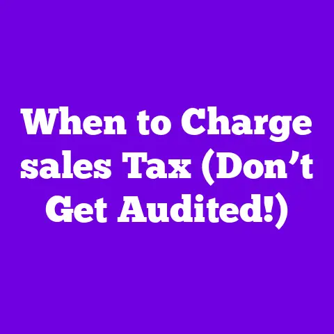 When to Charge sales Tax (Don’t Get Audited!)