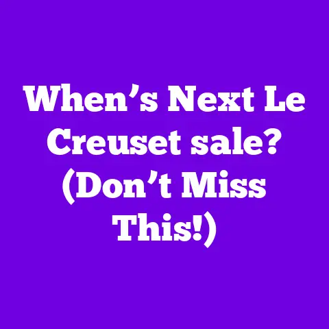 When’s Next Le Creuset sale? (Don’t Miss This!)