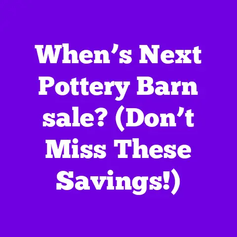 When’s Next Pottery Barn sale? (Don’t Miss These Savings!)