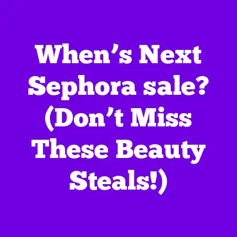When’s Next Sephora sale? (Don’t Miss These Beauty Steals!)