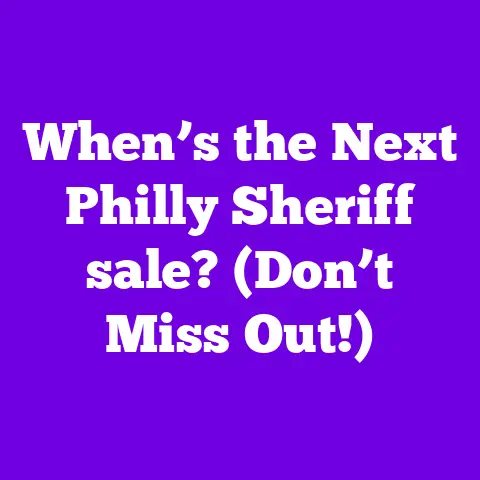 When’s the Next Philly Sheriff sale? (Don’t Miss Out!)