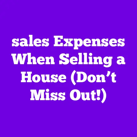 sales Expenses When Selling a House (Don’t Miss Out!)