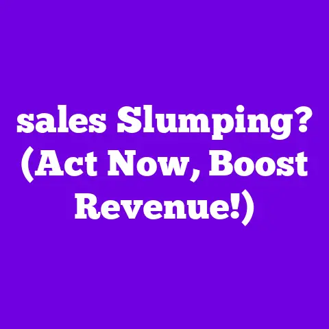 sales Slumping? (Act Now, Boost Revenue!)